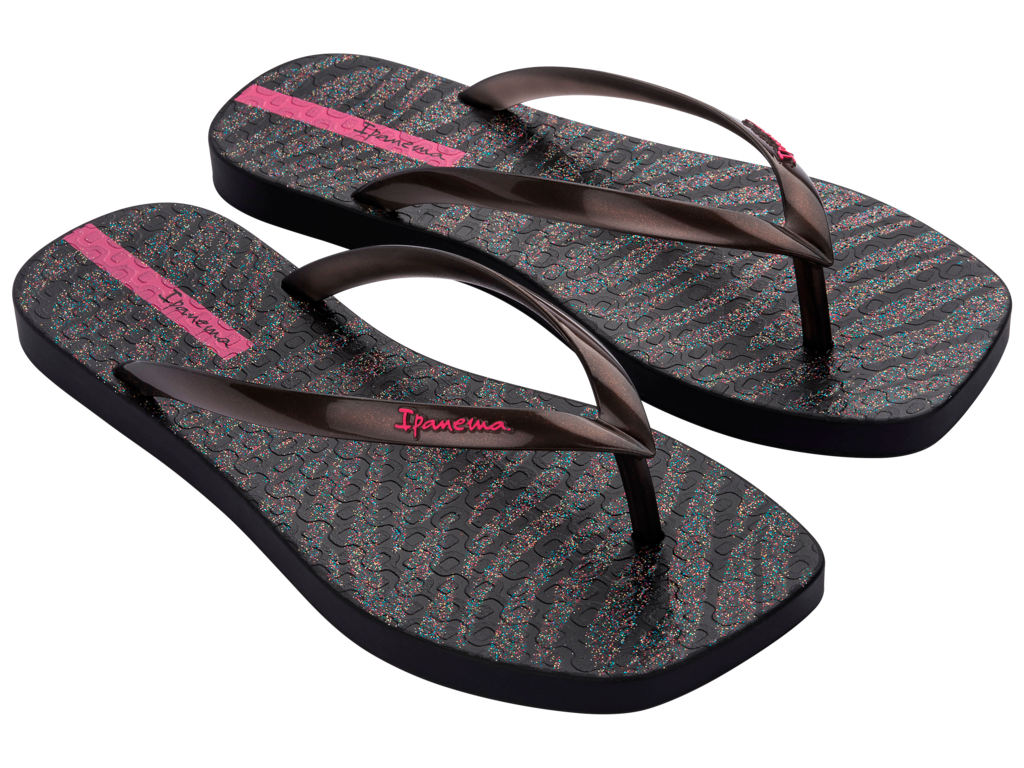 IPANEMA EDGE FEM BLACK/PEARLY BLACK/PINK