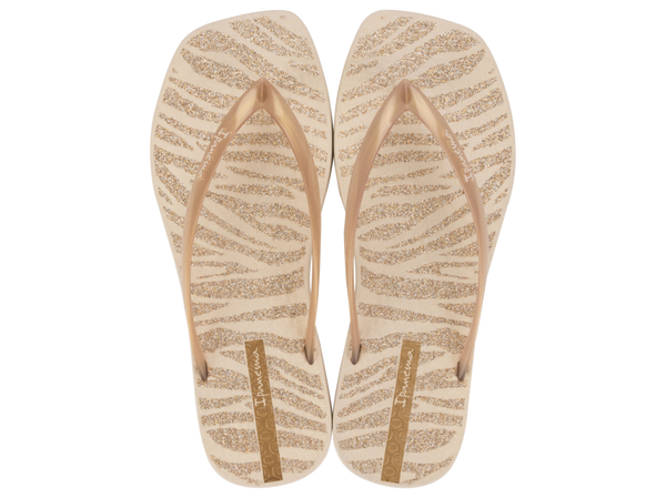 IPANEMA EDGE FEM BEIGE/GOLD