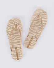 Load image into Gallery viewer, IPANEMA EDGE FEM BEIGE/GOLD
