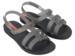 IPANEMA GO STYLE KIDS BLACK/GLITTER/ORANGE