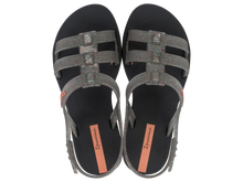 Load image into Gallery viewer, IPANEMA GO STYLE KIDS BLACK/GLITTER/ORANGE
