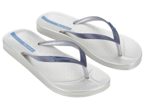 IPANEMA ANATOMIC SHINE FEM GREY/METALLIC BLUE