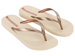 IPANEMA ANATOMIC SHINE FEM BEIGE/COPPER