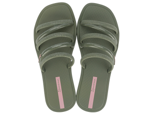 IPANEMA SOLAR SHINE SLIDE AD GREEN/GLITTER GREEN/PINK