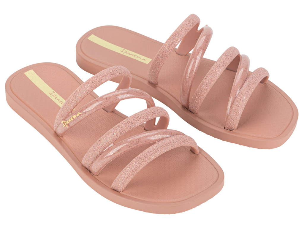 IPANEMA SOLAR SHINE SLIDE AD PINK/GLITTER PINK/YELLOW