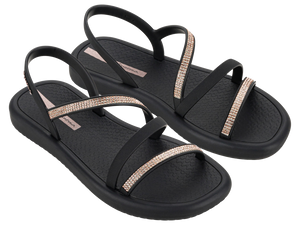 IPANEMA CELEBRA SAND PLUS FEM BLACK/BLACK/ROSE