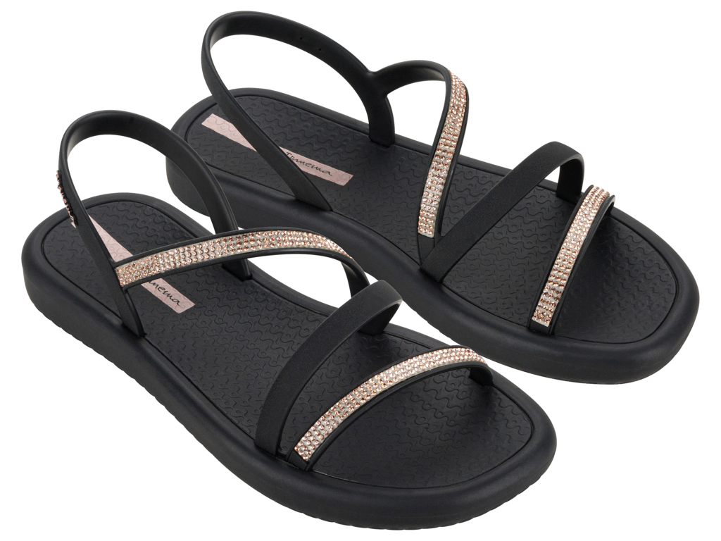 IPANEMA CELEBRA SAND PLUS FEM BLACK/BLACK/ROSE