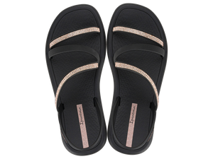 IPANEMA CELEBRA SAND PLUS FEM BLACK/BLACK/ROSE