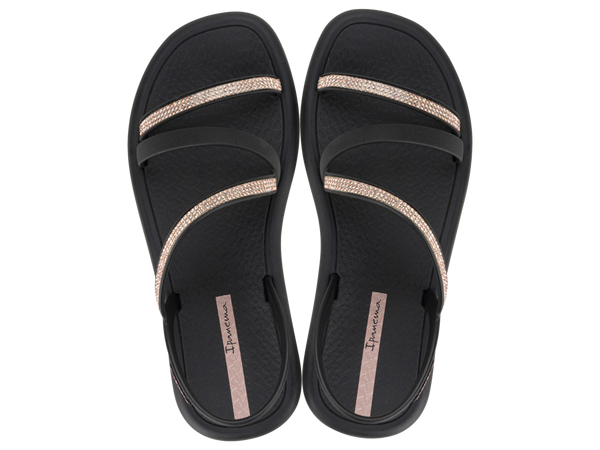 IPANEMA CELEBRA SAND PLUS FEM BLACK/BLACK/ROSE