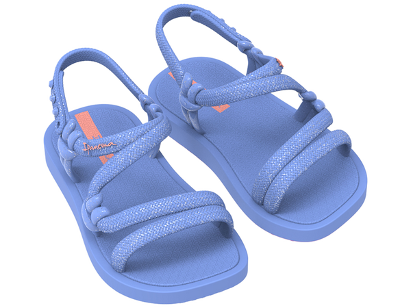 IPANEMA SOLAR SHINE SAND BABY BLUE/GLITTER BLUE/PINK