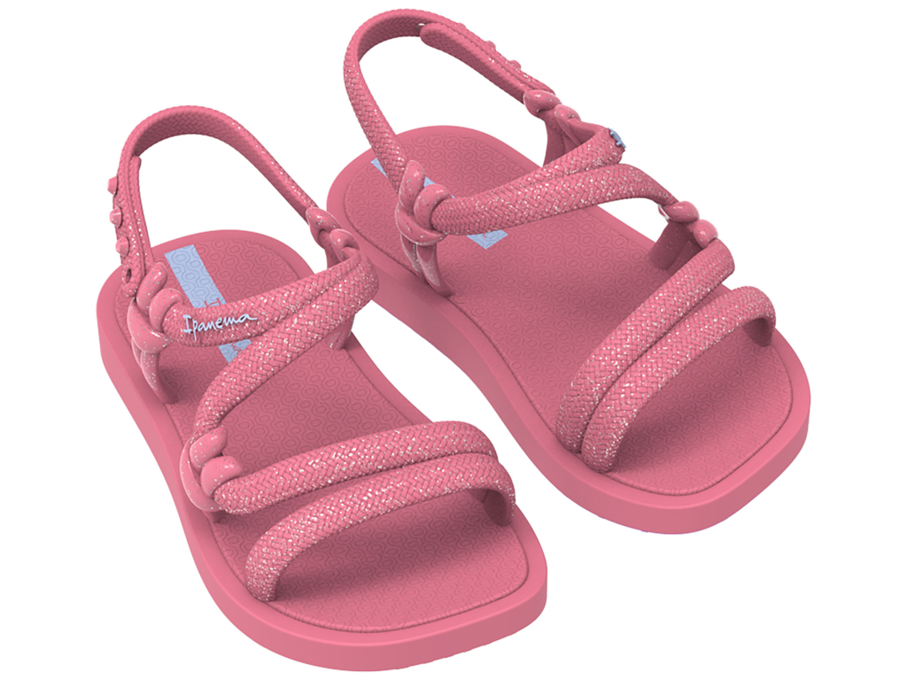 IPANEMA SOLAR SHINE SAND BABY PINK/GLITTER PINK/BLUE