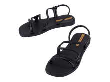 Load image into Gallery viewer, IPANEMA SOLAR SANDAL FEM BLACK
