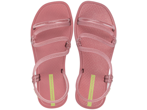 IPANEMA SOLAR MAIS SANDAL AD RED/GLITTER RED