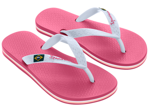 IPANEMA CLAS BRASIL II KIDS PINK/WHITE