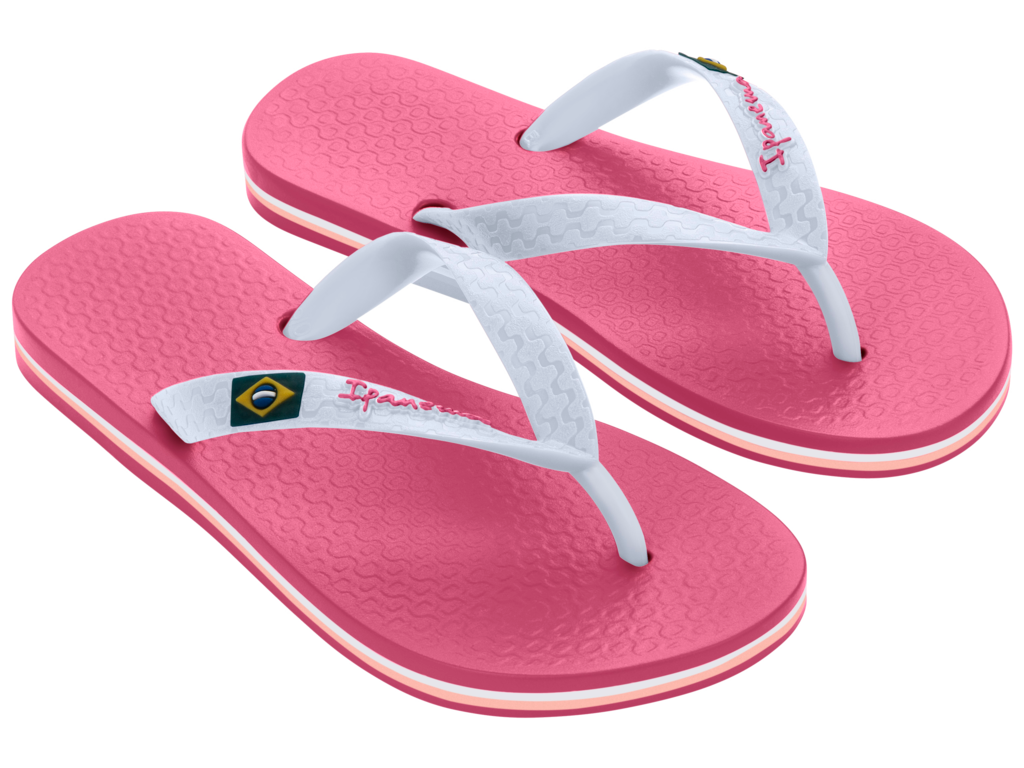 IPANEMA CLAS BRASIL II KIDS PINK/WHITE