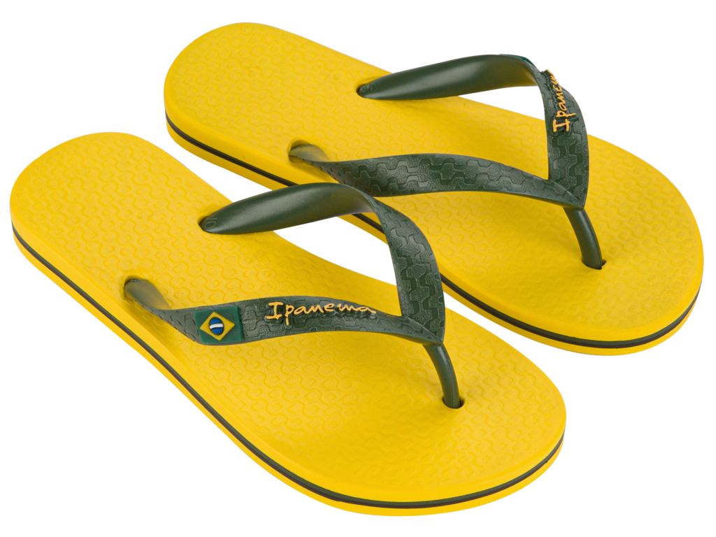 IPANEMA CLAS BRASIL II KIDS YELLOW/GREEN