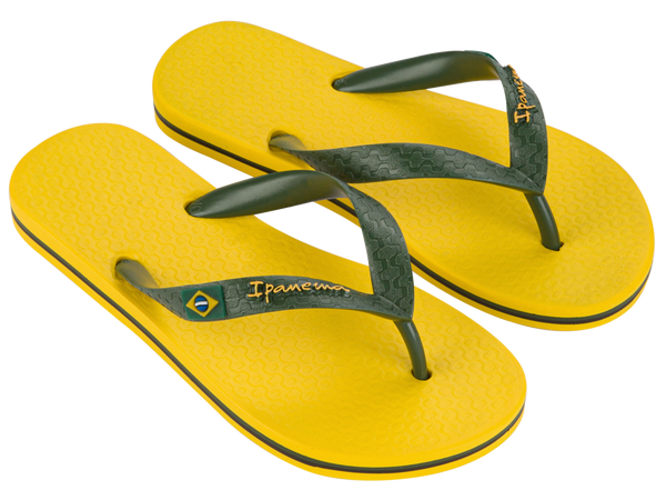 IPANEMA CLAS BRASIL II KIDS YELLOW/GREEN