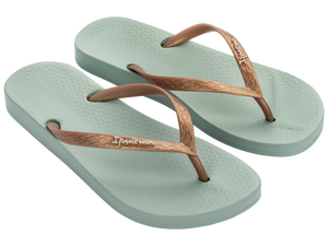 IPANEMA ANATOMIC TAN FEM GREEN/GOLD