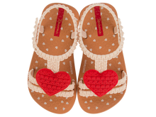 Load image into Gallery viewer, MY FIRST IPANEMA BABY BEIGE/BEIGE/RED
