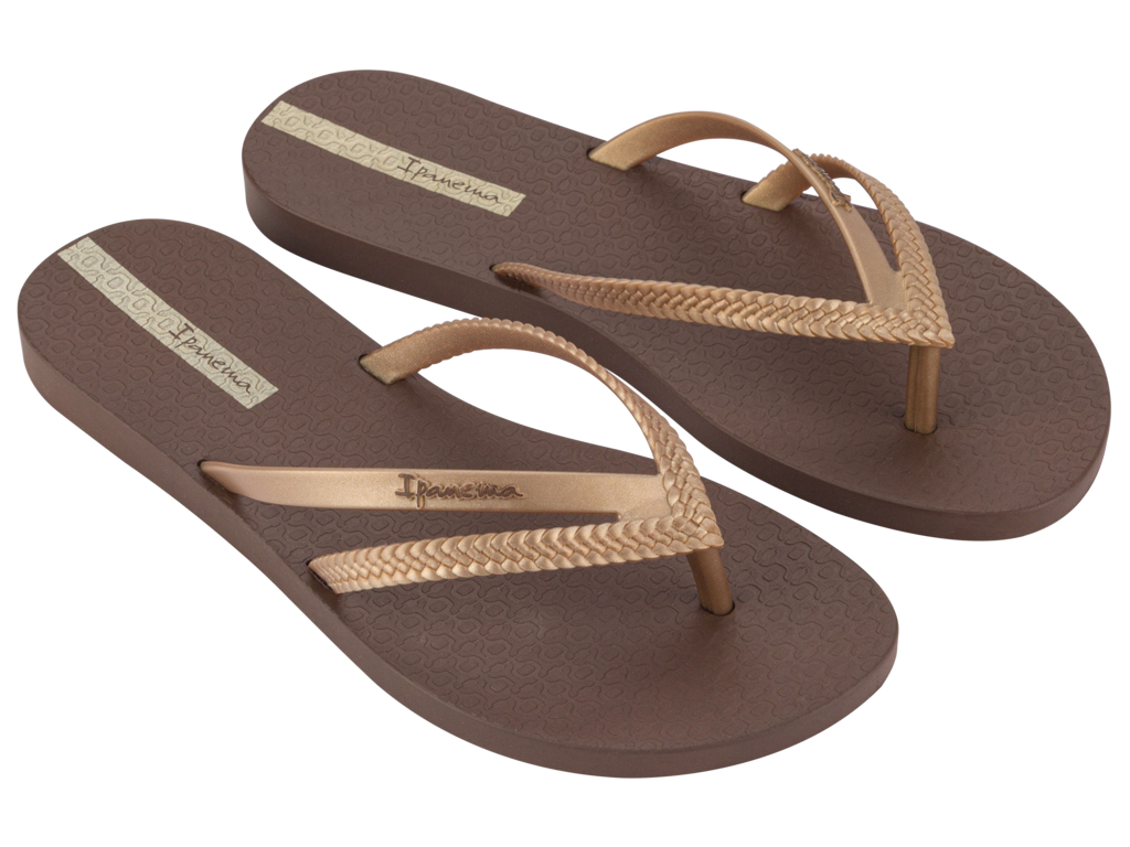 IPANEMA BOSSA FEM BROWN/GOLD