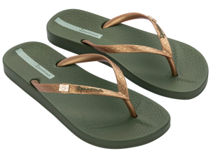 IPANEMA ANATOMIC BRASILIDADE FEM GREEN/GOLD