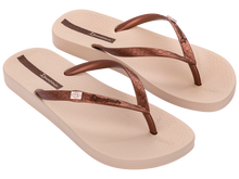 Load image into Gallery viewer, IPANEMA ANATOMIC BRASILIDADE FEM BEIGE/COPPER
