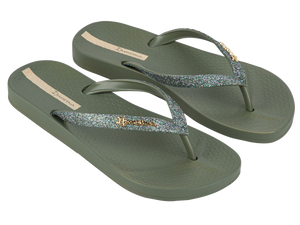 IPANEMA ANATOMIC LOLITA FEM GREEN/GLITTER GREEN