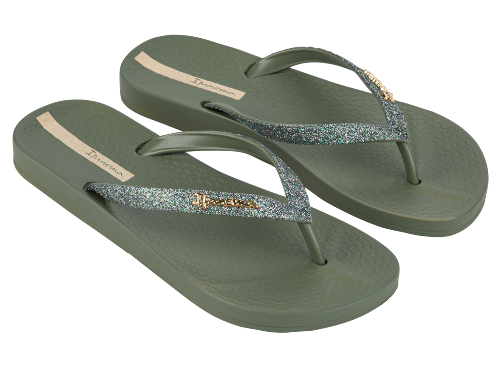 IPANEMA ANATOMIC LOLITA FEM GREEN/GLITTER GREEN