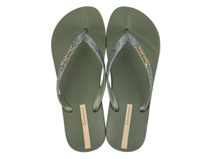 IPANEMA ANATOMIC LOLITA FEM GREEN/GLITTER GREEN