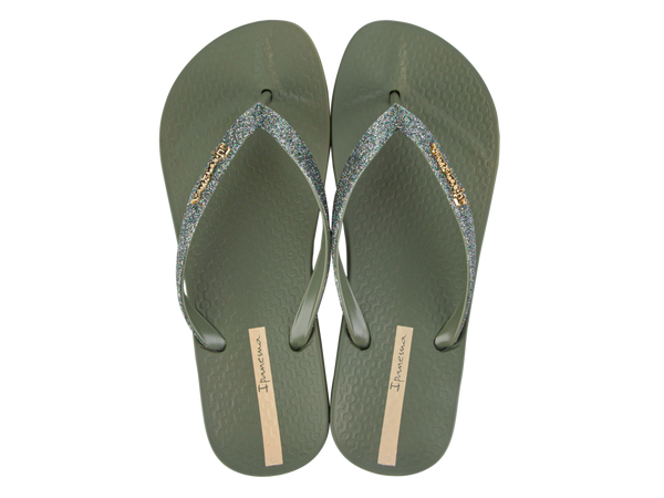 IPANEMA ANATOMIC LOLITA FEM GREEN/GLITTER GREEN