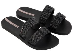 IPANEMA RENDA II FEM BLACK/GLITTER BLACK