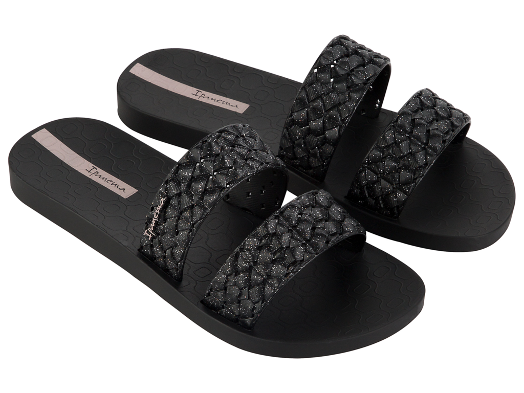 IPANEMA RENDA II FEM BLACK/GLITTER BLACK