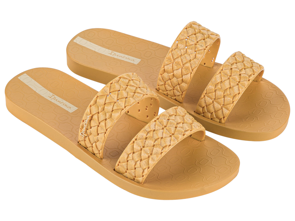 IPANEMA RENDA II FEM YELLOW/GLITTER CARAMEL