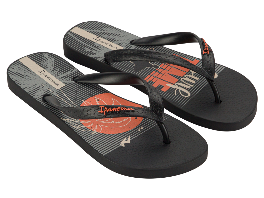 IPANEMA SUMMER IV AD BLACK/ORANGE/BEIGE