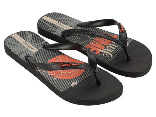 IPANEMA SUMMER IV AD BLACK/ORANGE/BEIGE