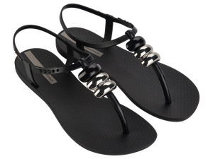 IPANEMA CLASS BLOWN UP SANDAL FEM BLACK/ONIX