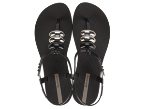 IPANEMA CLASS BLOWN UP SANDAL FEM BLACK/ONIX