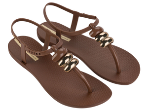 IPANEMA CLASS BLOWN UP SANDAL FEM BROWN/BRONZE