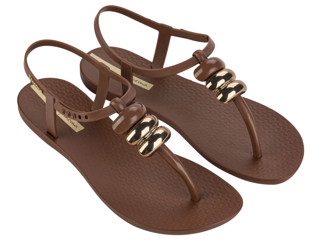 IPANEMA CLASS BLOWN UP SANDAL FEM BROWN/BRONZE