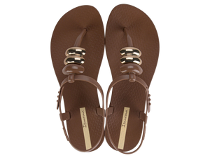 IPANEMA CLASS BLOWN UP SANDAL FEM BROWN/BRONZE