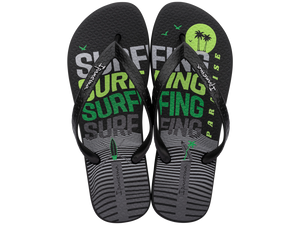 IPANEMA GRAPHICS AD BLACK/GREY/GREEN