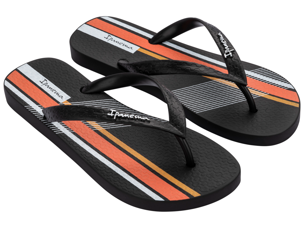 IPANEMA GRAPHICS AD BLACK/ORANGE/WHITE