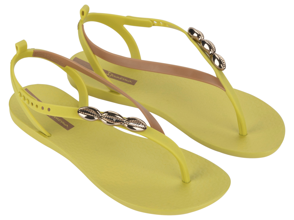 IPANEMA SALTY II SANDAL FEM GREEN/BEIGE/BRONZE