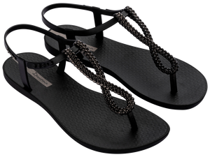 Sandales Ipanema Class Twist Femme - Tongues Bijoux Chaînes Élégantes Brésil