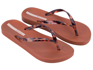 IPANEMA CONNECT FEM BROWN/CLEAR