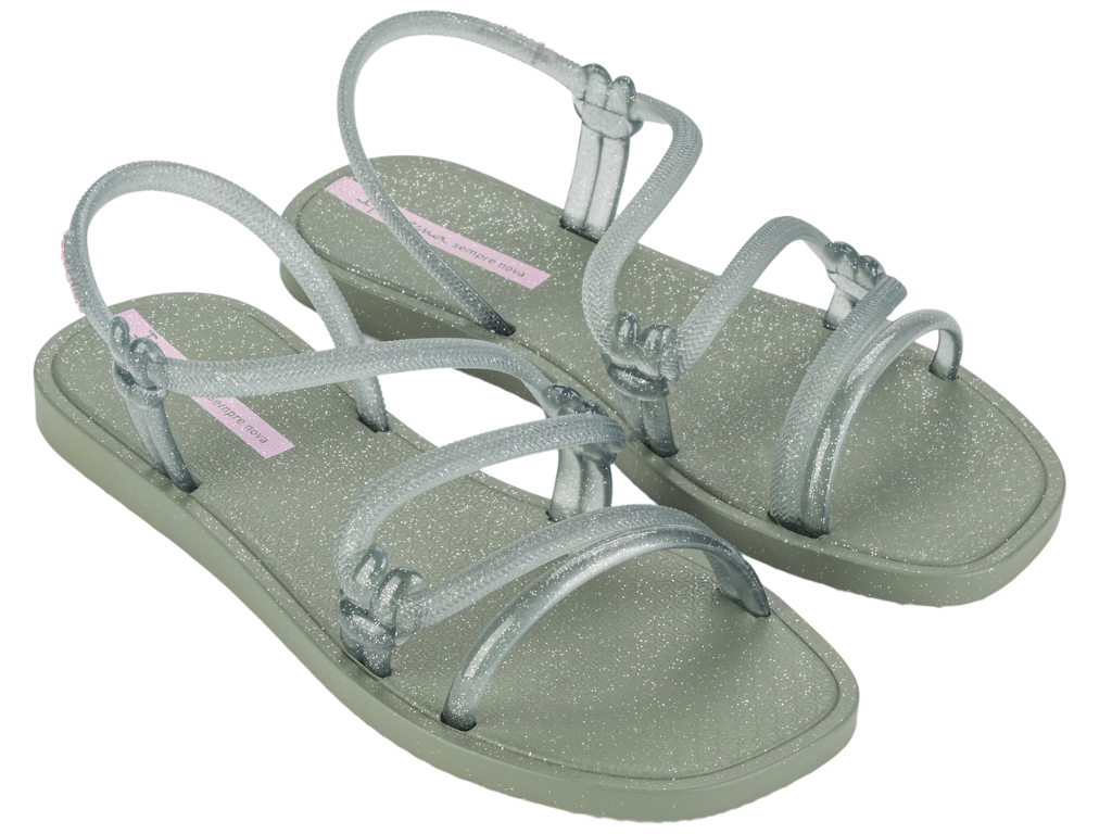 IPANEMA SOLAR MAIS SANDAL AD GREEN/GLITTER GREEN