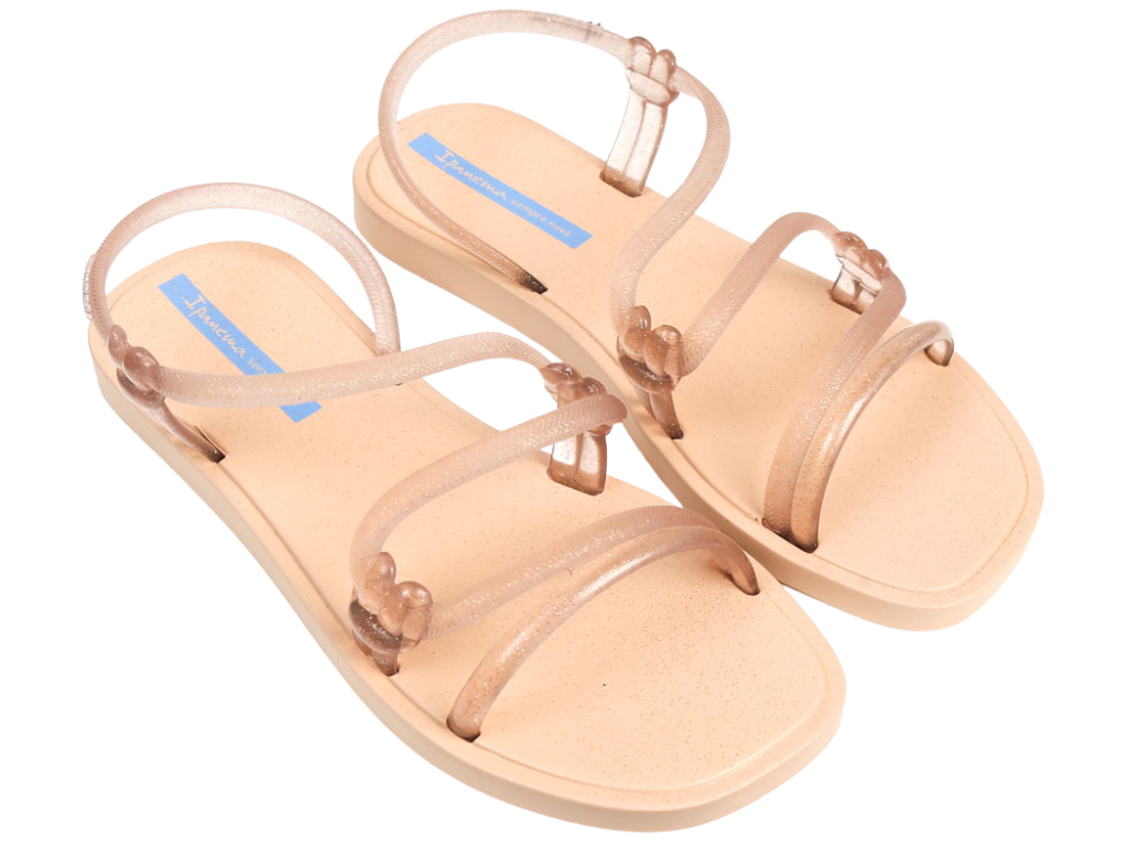 IPANEMA SOLAR MAIS SANDAL AD BEIGE/GLITTER BEIGE